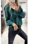 Mette Silk Look Shirt - Green